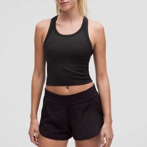 Lululemon Swiftly Tech Cropped Racerback Tank Top 2.0
Black / Black